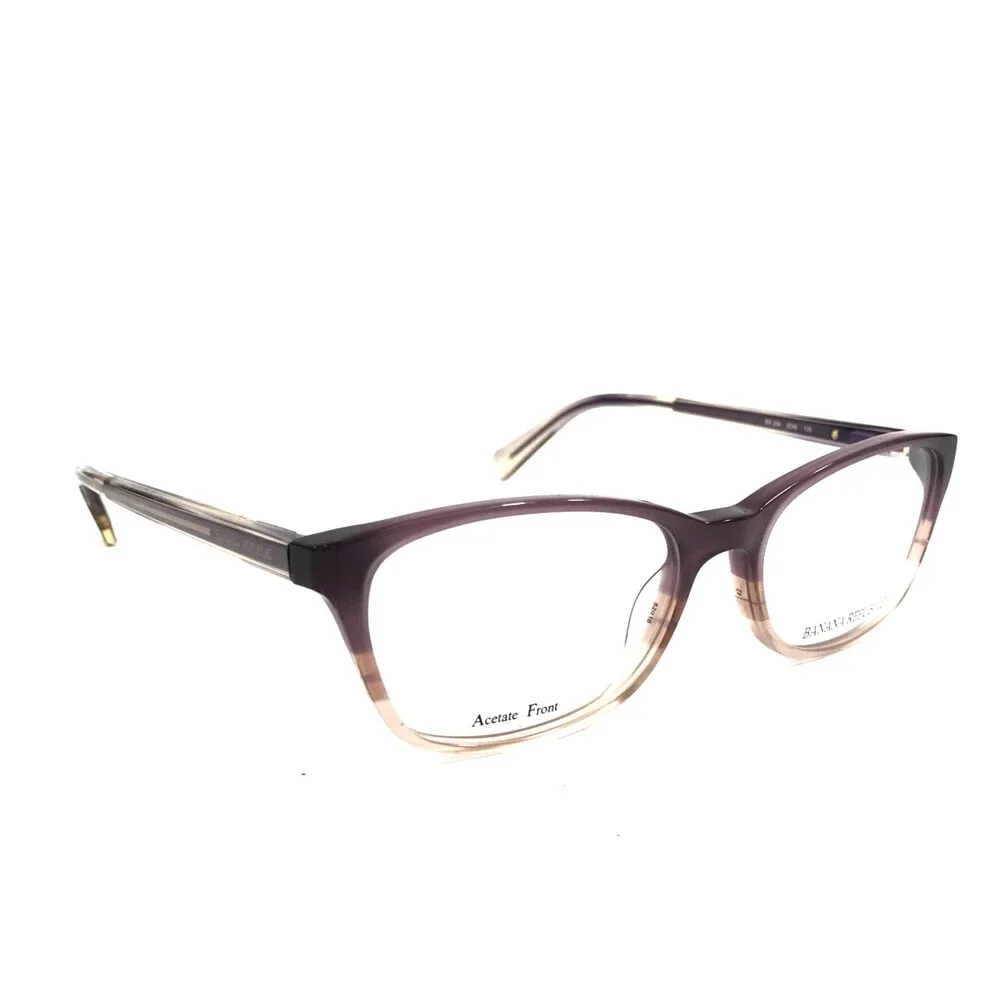 Banana Republic Eyeglasses Frames BR204 2OW Purple Cat Eye Full Rim 52-16-135